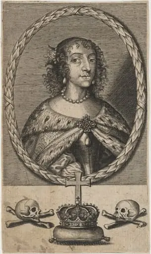 Henrietta Maria, by Unknown 19th Century