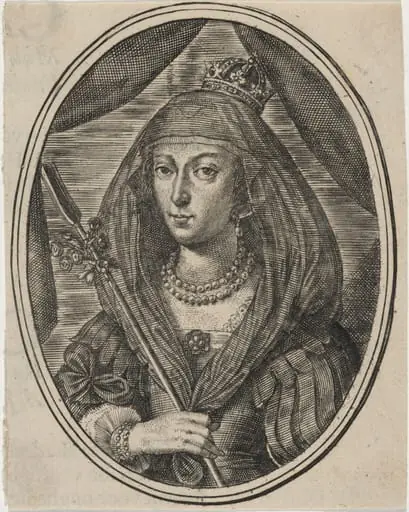 Henrietta Maria (?), by Unknown 19th Century