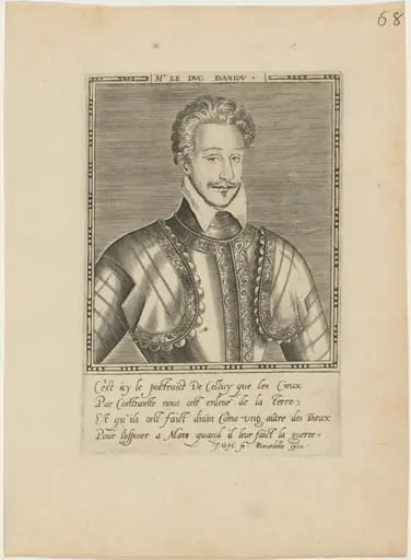 Henry III, King of France, When Duc d'Anjou, by Unknown 19th Century