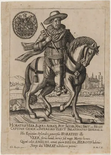Horace Vere, Baron Vere of Tilbury, by Unknown 19th Century