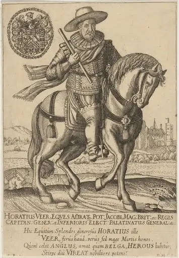 Horace Vere, Lord Vere of Tilbury, by Unknown 19th Century
