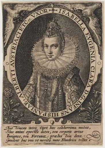 Isabella Clara Eugenie, by Unknown 19th Century
