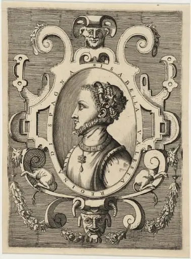 Isabella, Wife of Philip IV of Spain, by Unknown 19th Century
