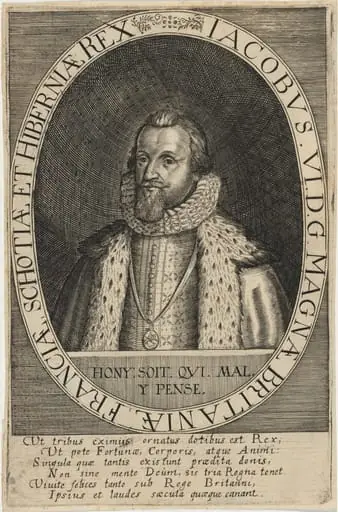 James I, by Unknown 19th Century