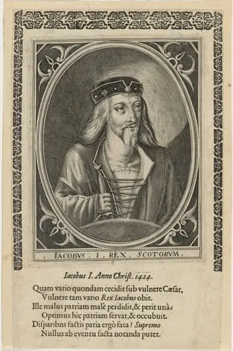 James I, King of Scotland, by Unknown 19th Century