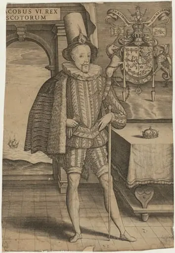 James I of England and James VI of Scotland, by Unknown 19th Century