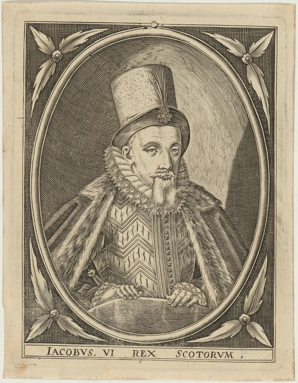 James VI, King of Scotland, by Unknown 19th Century, ink, 1603