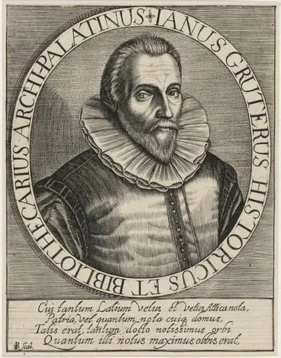 Jan Gruter, by Unknown 19th Century