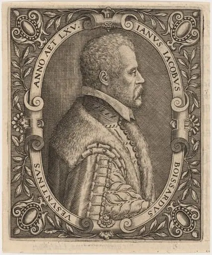 Jean Jacques Boissard, by Unknown 19th Century