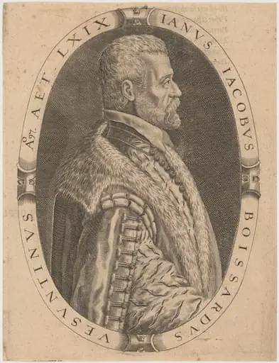 Jean Jacques Boissard, by Unknown 19th Century