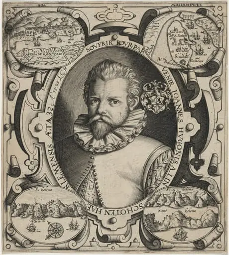 Joannes Hugo van Linschoten, by Unknown 19th Century