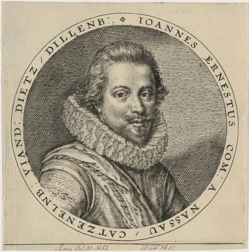Johan Ernest of Nassau, by Unknown 19th Century