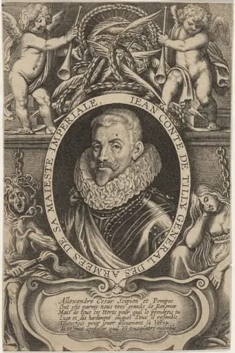 Johan Tzerklas, Count of Tilly, by Unknown 19th Century
