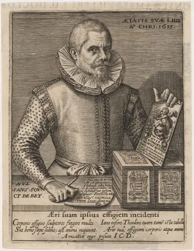Johannes Theodorus de Bry, by Unknown 19th Century