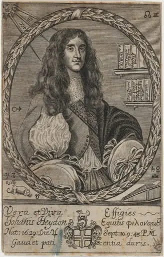 John Heydon, by Unknown 19th Century