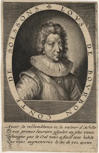 Louis de Bourbon, Conte de Soissons, by Unknown 19th Century, 1624