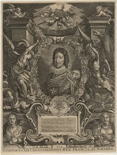 Louis XIII of France, by Unknown 19th Century