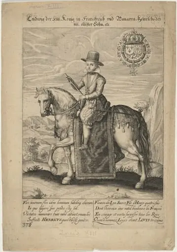 Louis XIII of France, by Unknown 19th Century