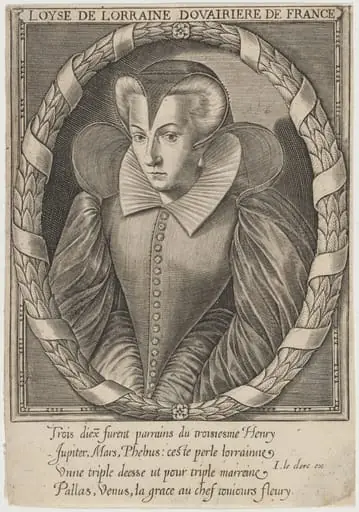 Louise de Lorraine, Wife of Henry III, by Unknown 19th Century