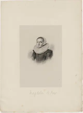 Magdalen de Pass, by Unknown 19th Century, 1850