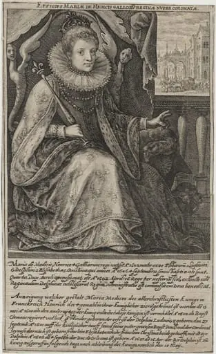 Marie de Medici, Wife of Henry IV of France, by Unknown 19th Century
