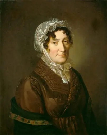 Portrait of a Lady, by Unknown 19th Century