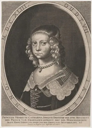 Princess Henriette Catharine of Orange, by Unknown 19th Century