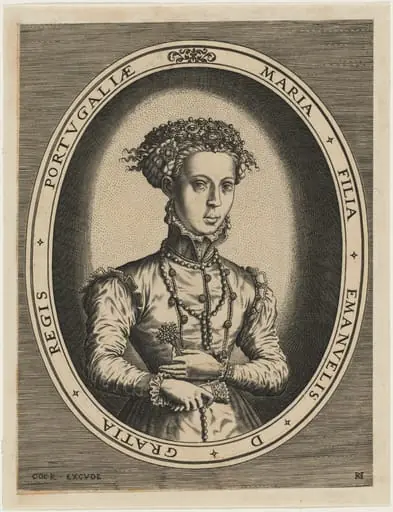 Princess Maria, Daughter of Emanuel, King of Portugal, by Unknown 19th Century