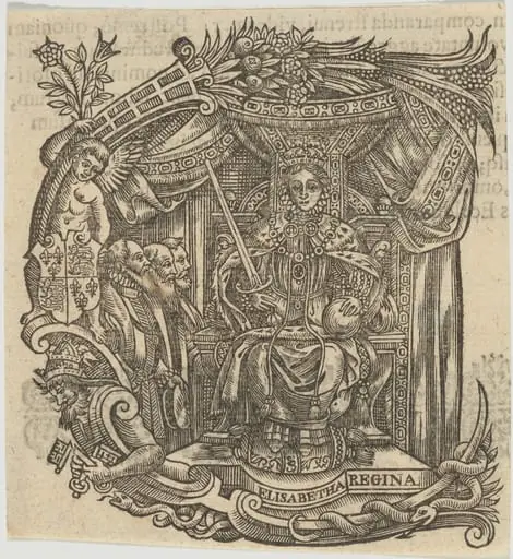 Queen Elizabeth Memorial, by Unknown 19th Century