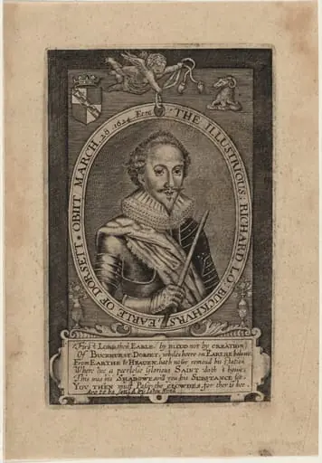 Richard Sackville, Third Earl of Dorset, by Unknown 19th Century