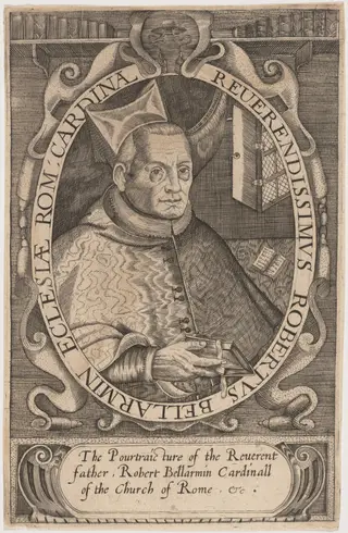 Robert Bellarmin, Cardinal, by Unknown 19th Century