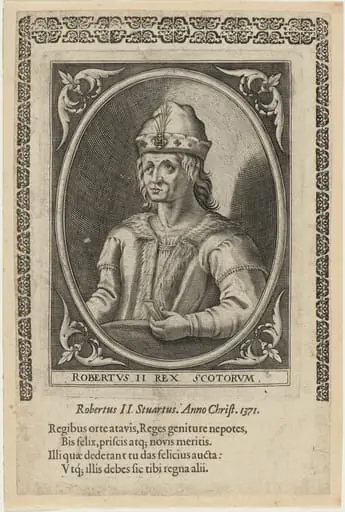Robert II, King of Scotland, by Unknown 19th Century, 1603