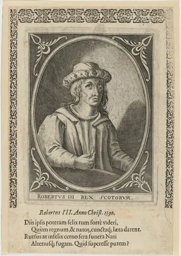Robert III, King of Scotland, by Unknown 19th Century, 1603