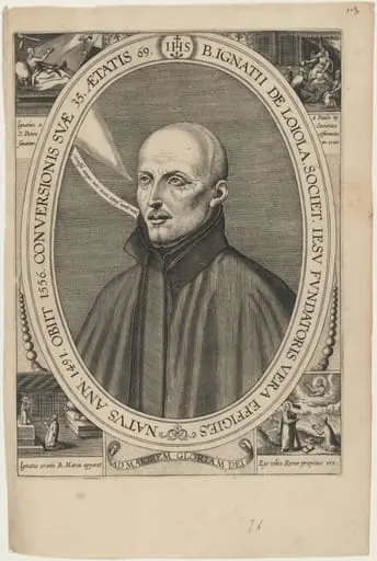 Saint Ignatius de Loyola, by Unknown 19th Century