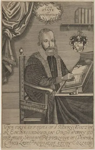 Sir Henry Wotton, by Unknown 19th Century