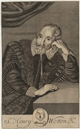 Sir Henry Wotton, Diplomatist and Poet, by Unknown 19th Century