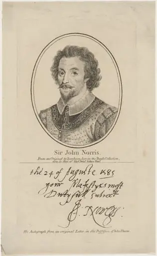 Sir John Norris, by Unknown 19th Century