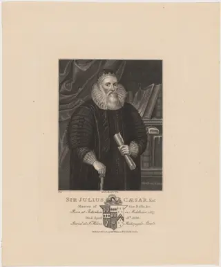 Sir Julius Caesar, by Unknown 19th Century, 1810