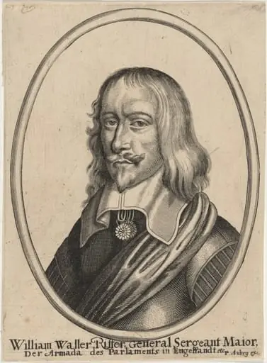 Sir William Waller, Parliamentary General, by Unknown 19th Century