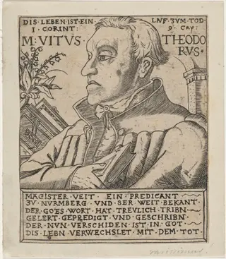 Theodore Veit, Preacher, by Unknown 19th Century, 1850