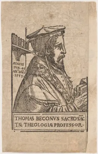 Thomas Becon, D.D., by Unknown 19th Century