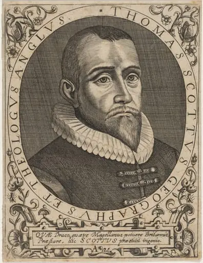 Thomas Scott, Geographer and Theologian, by Unknown 19th Century