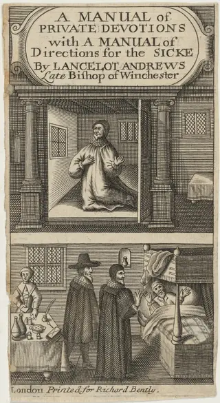 Title Page to a Manual of Private Devotions by Lancelot Andrewes, by Unknown 19th Century, 1850