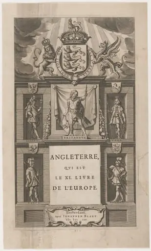 Title Page to Angleterre, by Unknown 19th Century