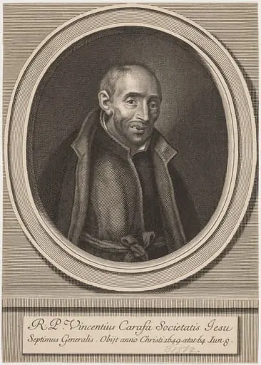 Vincentius Carafa, Jesuit, by Unknown 19th Century