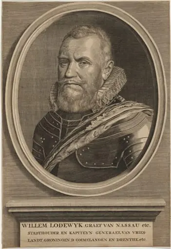 Willem Lodewyk, Count of Nassau, by Unknown 19th Century