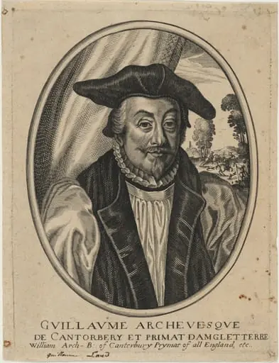 William Laud, Archbishop of Canterbury, by Unknown 19th Century