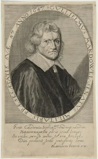 William Macdowell, Scottish Professor at Groningen, by Unknown 19th Century