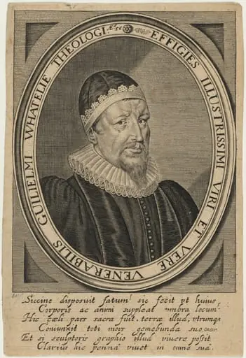 William Whateley, Puritan Vicar of Banbury, by Unknown 19th Century