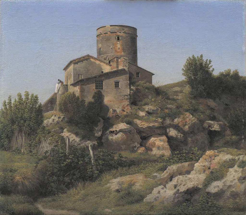 A Building near Tor di Quinto outside Rome, by Unknown artist